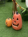 Macau Halloween Pumpkin Carvings Orange Veggies Scary Faces Horror Laugh Evil Smile