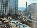 Macau hotel view of the Paris tower