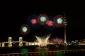 Macau International Fireworks Royalty Free Stock Photo