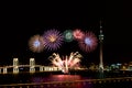 Macau International Fireworks Royalty Free Stock Photo