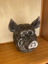 Macau Lisboa Hotel Stanley Ho Bronze Zodiac Animal Pig Head Antique Art Collection Old Summer Palace Yuanmingyuan Beijing