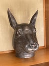 Macau Lisboa Hotel Stanley Ho Bronze Zodiac Animal Rabbit Head Antique Art Collection Old Summer Palace Yuanmingyuan Beijing