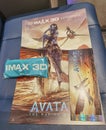 Macau Lisboeta Hotel Emperor Cinemas Avatar 2 IMAX 4D Laser Indoor Entertainment Fun Visual Audio Underwater Poster Advertisement