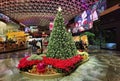 Macau MGM Cotai Christmas Tree Decorations Crystal Ball Nutcracker Macao Xmas Flower Nature Interior Design Colorful Indoor