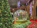 Macau MGM Cotai Christmas Tree Decorations Crystal Ball Nutcracker Macao Xmas Flower Nature Interior Design Colorful Indoor