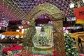 Macau MGM Cotai Christmas Tree Decorations Crystal Ball Nutcracker Macao Xmas Flower Nature Interior Design Colorful Indoor