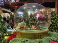 Macau MGM Cotai Christmas Tree Decorations Crystal Ball Nutcracker Macao Xmas Flower Nature Interior Design Colorful Indoor