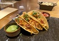 Macau Mgm Grand Cotai Strip Macao Mexican Food Michelin Star Restaurant Coast Prawn Taco Hard Shell Tomato Salsa Avocado