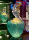 Macau Mgm Hotel Dale Chihuly Glass Sculpture Collection Luxury Lifestyle Arts Craftsmanship Design Stylish Shape Organic Vase