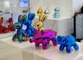 Macau Morpheus Hotel COD Pop Up Retail Chrome Metallic Animal Toys Jeff Koons Balloon Toy Macao Luxury Lifestyle Souvenir