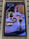 Macau Sands China Cotai Macao Londoner Sheraton Conservatory Restaurant Ad Design British Style Cafe led Digital Display Signage