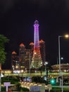 Macau Sands China Cotai Night Photography Macao Parisian Hotel Eiffel Tower Art Nouveau French Style Architectural Lighting Design