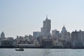 Macau skyline with the river Royalty Free Stock Photo