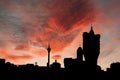 Macau skyline at sunset