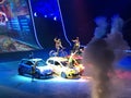 Macau Stuido City Entertainment Elekron Live Production Electric Vehicles Motorcycles Bike Motorbike Motor Stunt Show Vehicles