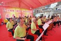 Macau taoist orchestra perform taoist music