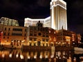 Macau Venetian buildings night views