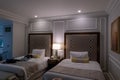 Macau venetian indoors interior design standard bedroom suite decoration travel mo-people