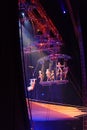 Macau Venetian Theater Cirque du Soleil Zaia Theatre Aerial Trapeze Stage Entertainment Performance Circus Acrobats