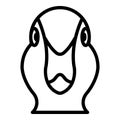 Macaws Isolated Vector Icon which can be easily modified or edited as you want