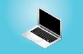 Vector MacBook Air 2014 Royalty Free Stock Photo