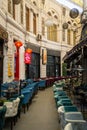 Macca-Villacrosse passage in Bucharest old town Royalty Free Stock Photo