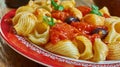 Maccheroni alla lucana Royalty Free Stock Photo