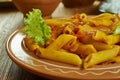 Maccheroni alla napoletana Royalty Free Stock Photo