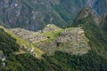 Macchu picchu sunrise with view to wayna picchu