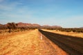 MacDonnell Ranges Road Royalty Free Stock Photo