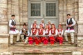 Macedonian folk dancers