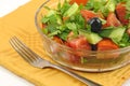 Macedonian salad close up Royalty Free Stock Photo