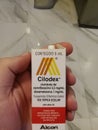 MaceiÃÂ³ Brazil - 31 may 2019 - Cilodex Eye Drops made by Alcon