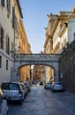 Macelli street Rome Royalty Free Stock Photo