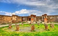 Macellum, an ancient market in Pompeii