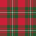 Macgregor tartan kilt fabric textile seamless pattern Royalty Free Stock Photo