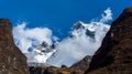 Machapuchare moutain from Annapurna Base Camp in Nepal