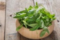 Mache Lettuce, corn salad, lambs lettuce. Royalty Free Stock Photo