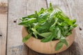 Mache Lettuce, corn salad, lambs lettuce. Royalty Free Stock Photo