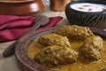 Machh mutton kofta from Kashmir