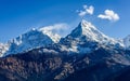 The Machhapuchare ( Fish Tail ) in Nepal Royalty Free Stock Photo