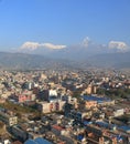 Machhapuchhre Himalaya mountain landscape Annapurna Pokhara Nepal Royalty Free Stock Photo