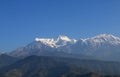 Machhapuchhre Himalaya mountain landscape Annapurna Pokhara Nepal Royalty Free Stock Photo