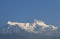 Machhapuchhre Himalaya mountain landscape Annapurna Pokhara Nepal Royalty Free Stock Photo