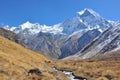 Machhapuchhre,Himalaya Nepal Royalty Free Stock Photo