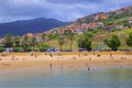 Machico beach, Madeira, Portugal Royalty Free Stock Photo