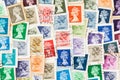 Machin Definitive Stamps of Great Britain on Paper
