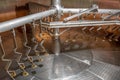 Machine in a brewery in Meckenbeuren Royalty Free Stock Photo