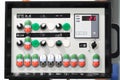 Machine control panel Royalty Free Stock Photo