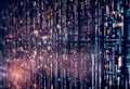 machine data network abstract databases technology big group complex sorting algorithms information social visualization science Royalty Free Stock Photo